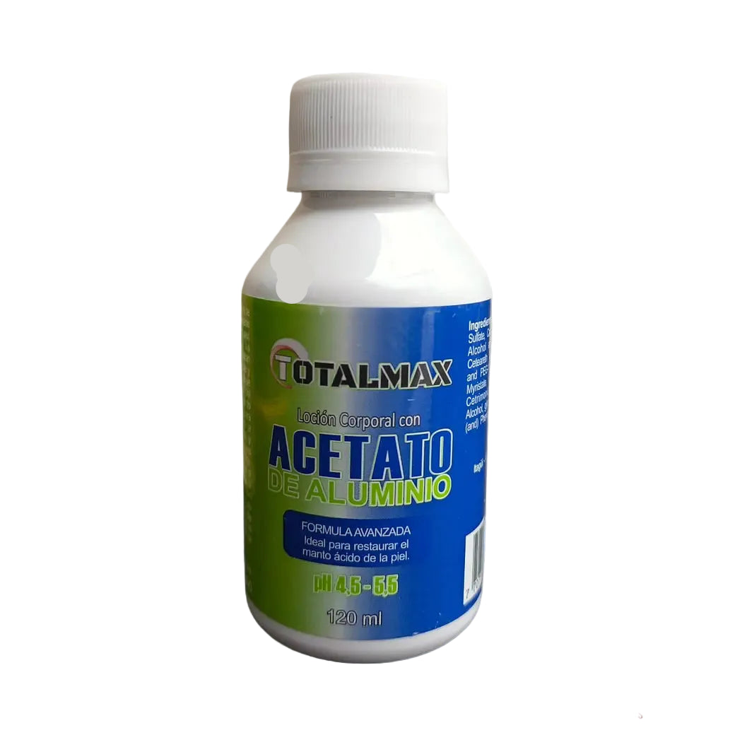 Acetato De Aluminio 120 ML Totalmax