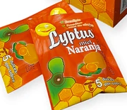 Lyptus Caramelo Masticable Naranja Sob 5Tab