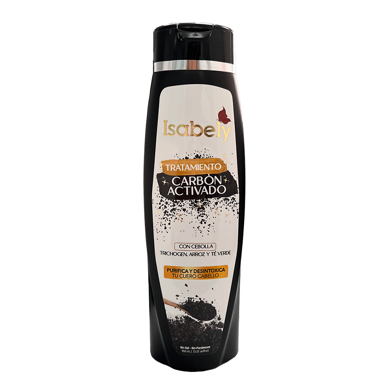 Shampoocarbon Activado Isabely 450 ml