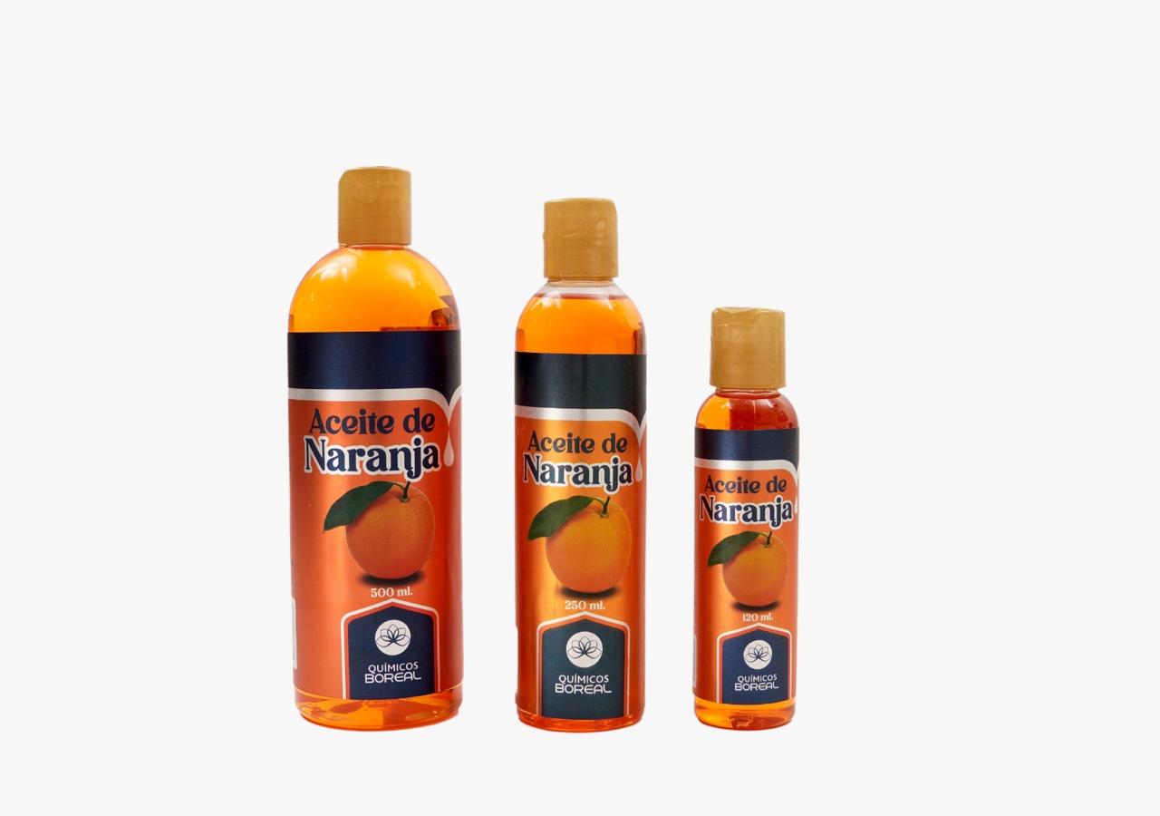Aceite De Naranja X 120 ML Químicos Boreal