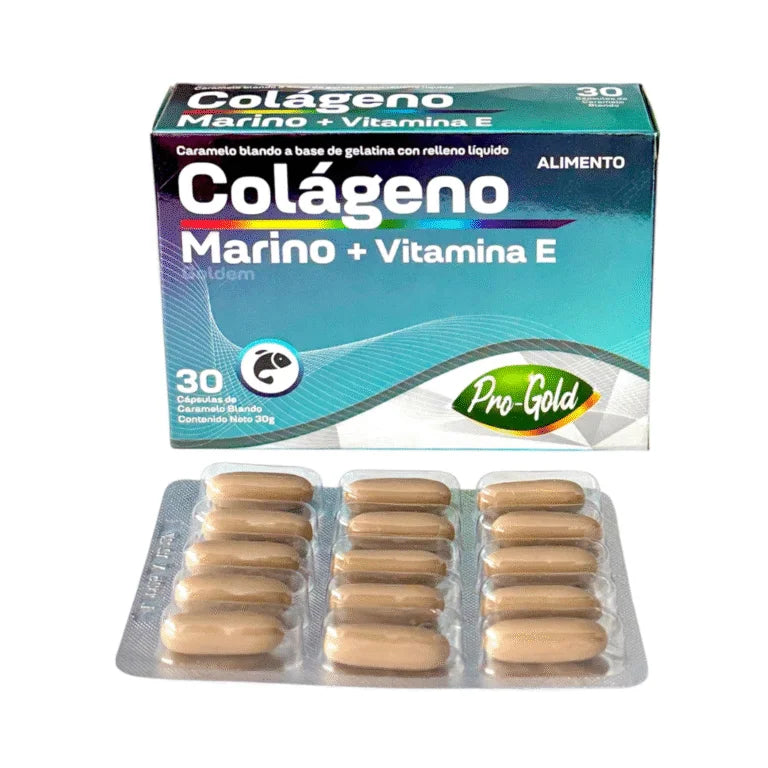 Colageno Marino+Vitamina E 30 CAP Progold