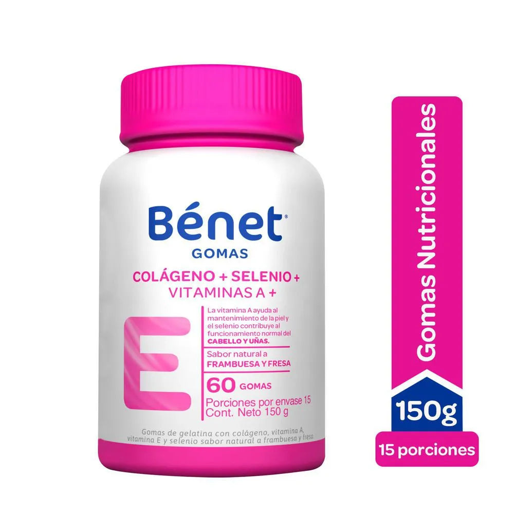 gOMAS Benet Colag+biotina+vit. E 60 Uds