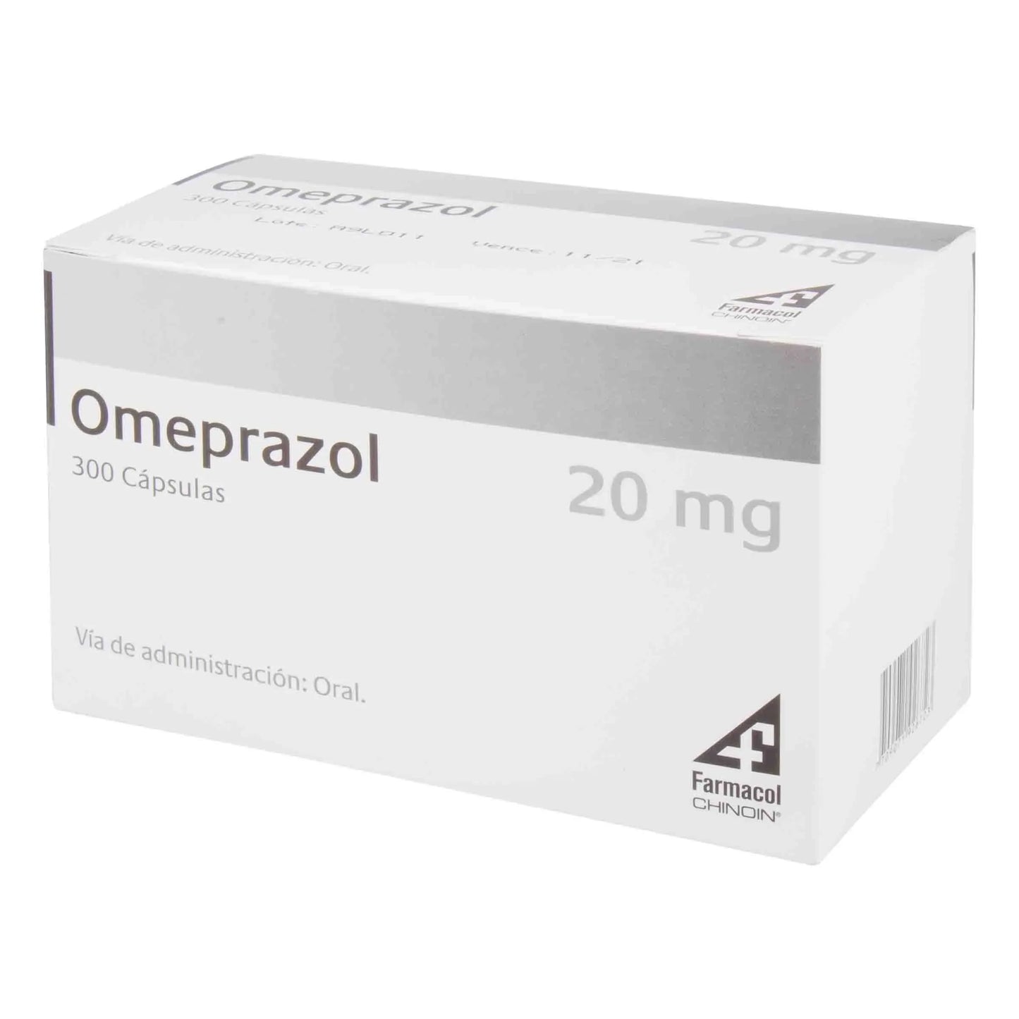 Omeprazol 20 mg 300 Cápsulas