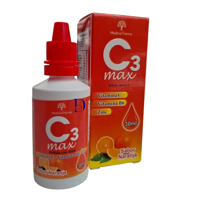 Vitamina C Gotas C3 Max 30 ML Naranja