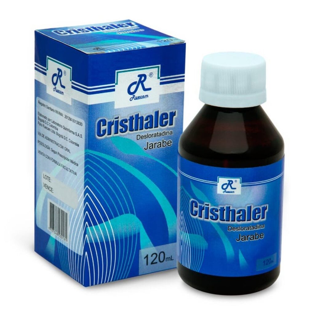 Cristaler Desloratadina Jarabe X 120 ML