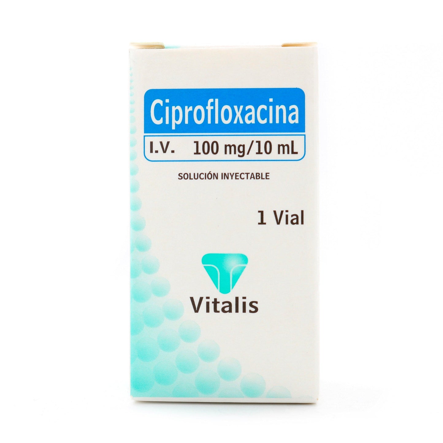 CiprofloxacinoCINA 100mg/10 ml 1 Ampolla Vt