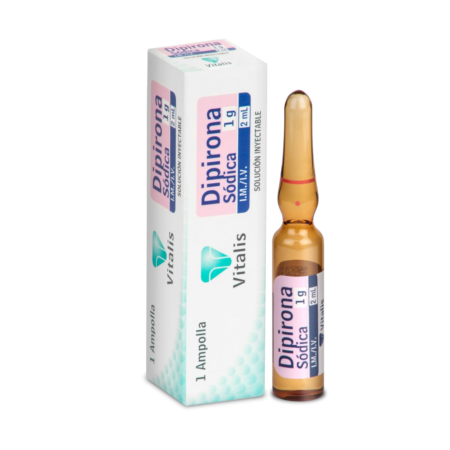 Dipirona 1g/2ml 1 Ampolla