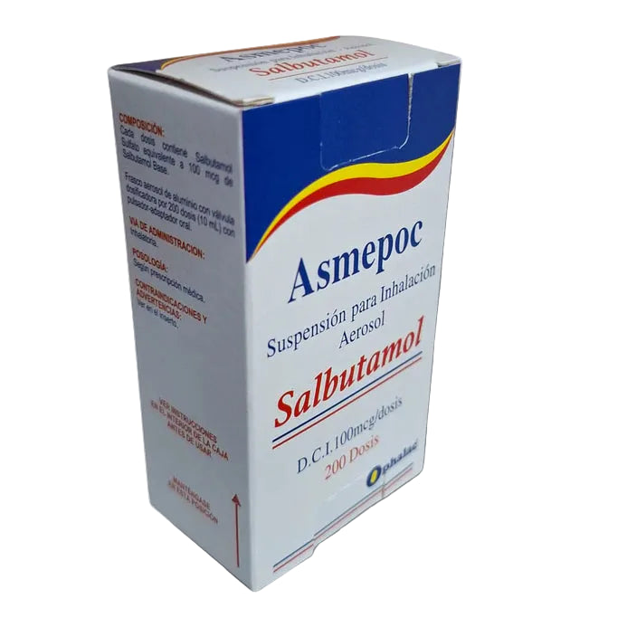 Asmepoc Salbutamol Inh 100MCG/200 Dosis