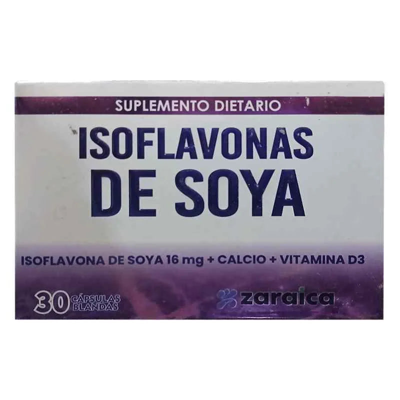 Isoflavona Soya 16MG+Calcio+Vit D3 30Cap