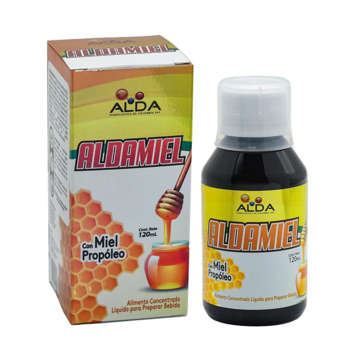 Aldamiel Miel & Propóleo Jarabe 120 ML