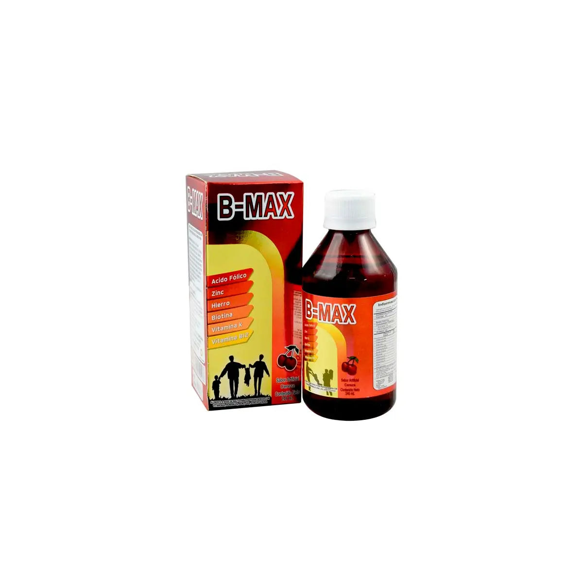 B-max Suplemento Sabor A Cereza 240ml