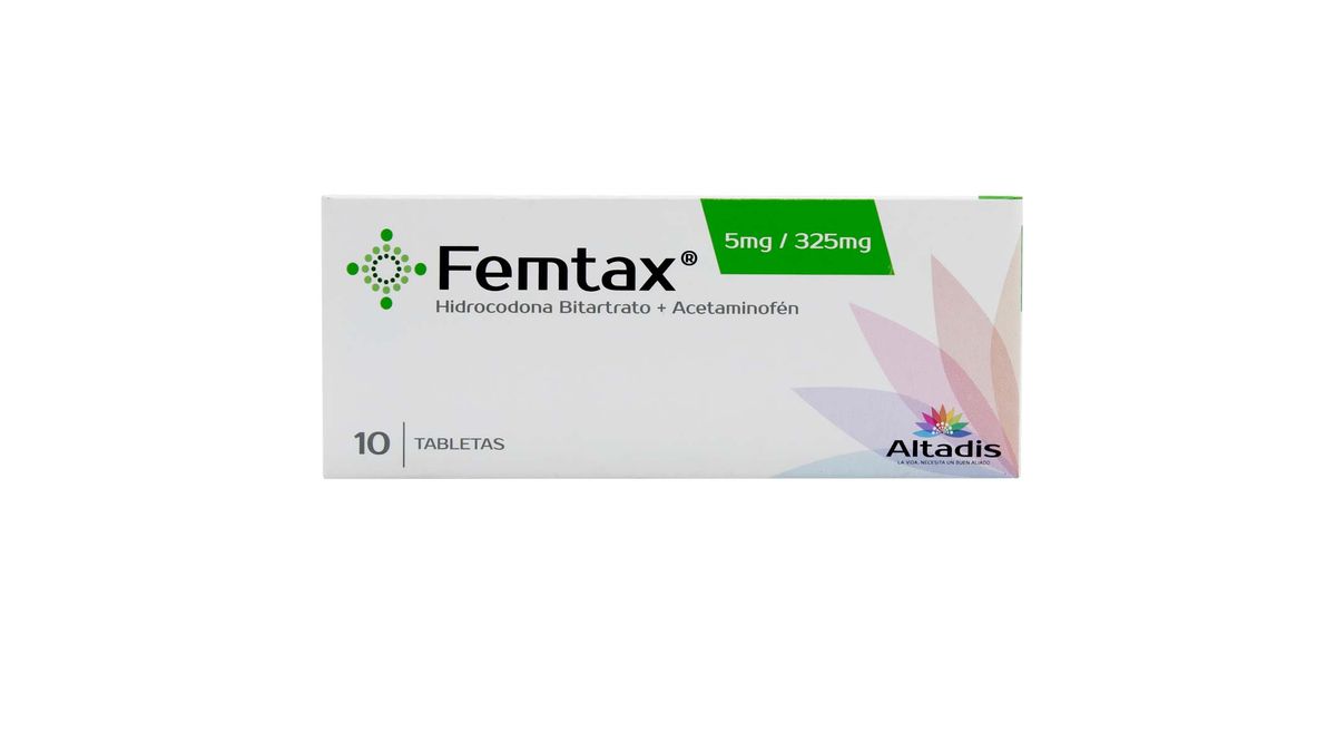 Femtax 5MG/325MG 10 Tabletas