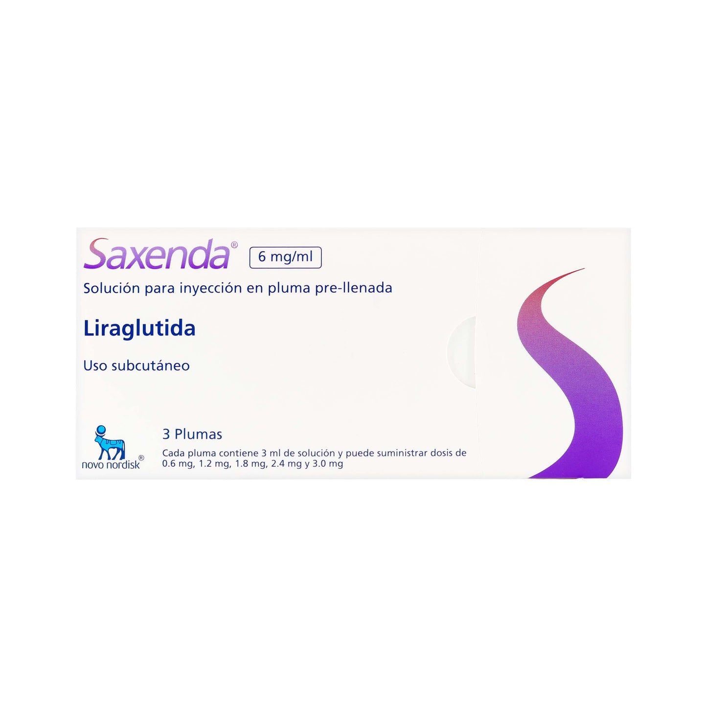 Saxenda 6 mg 3p(r)(p)481935(sc)(sf)(sav)