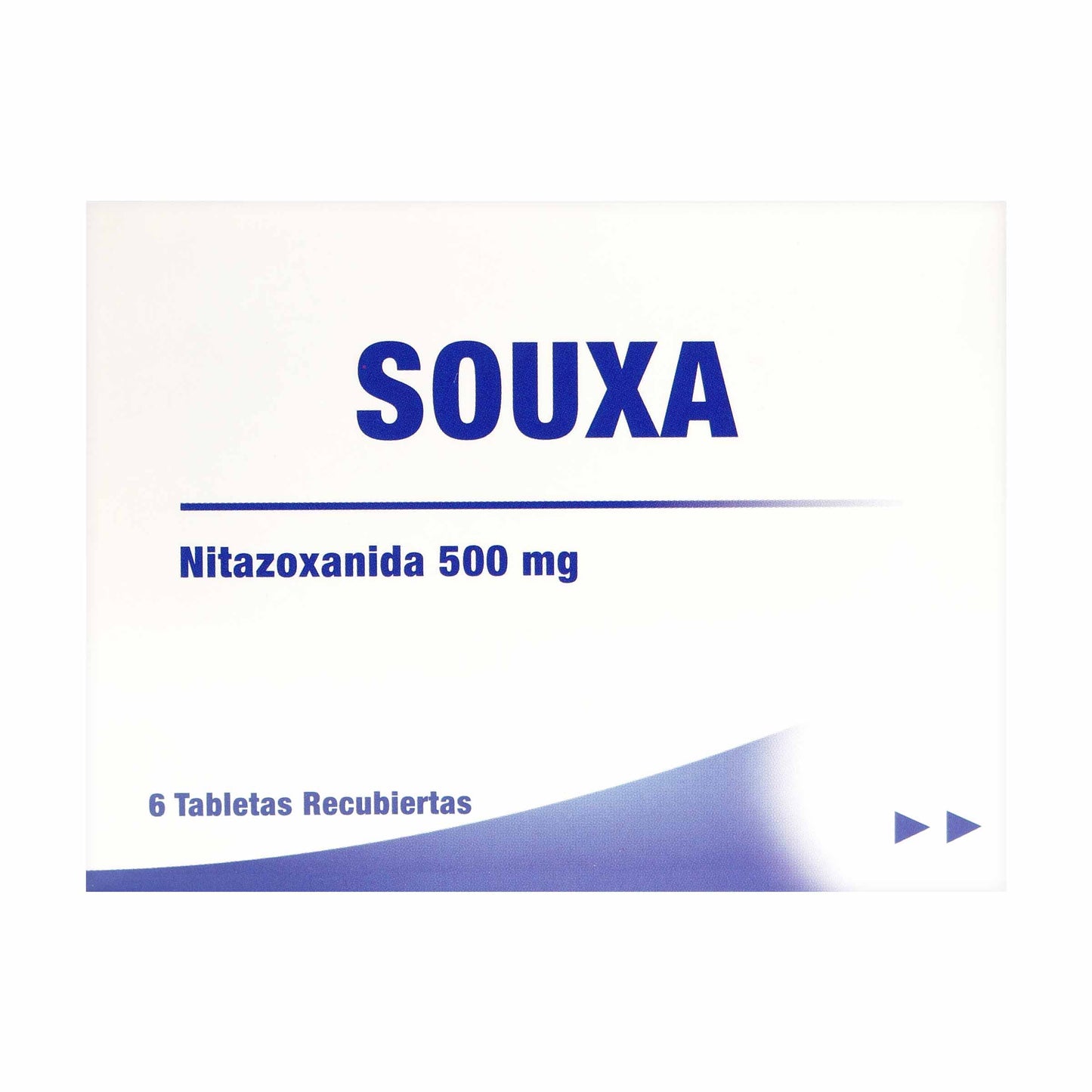 Souxa Nitazoxanida 500mg X 6 Tableta