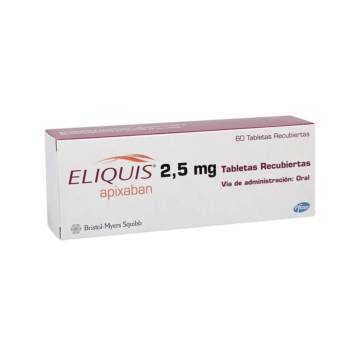 Eliquis Apixaban 2.5 mg X 60 Tableta