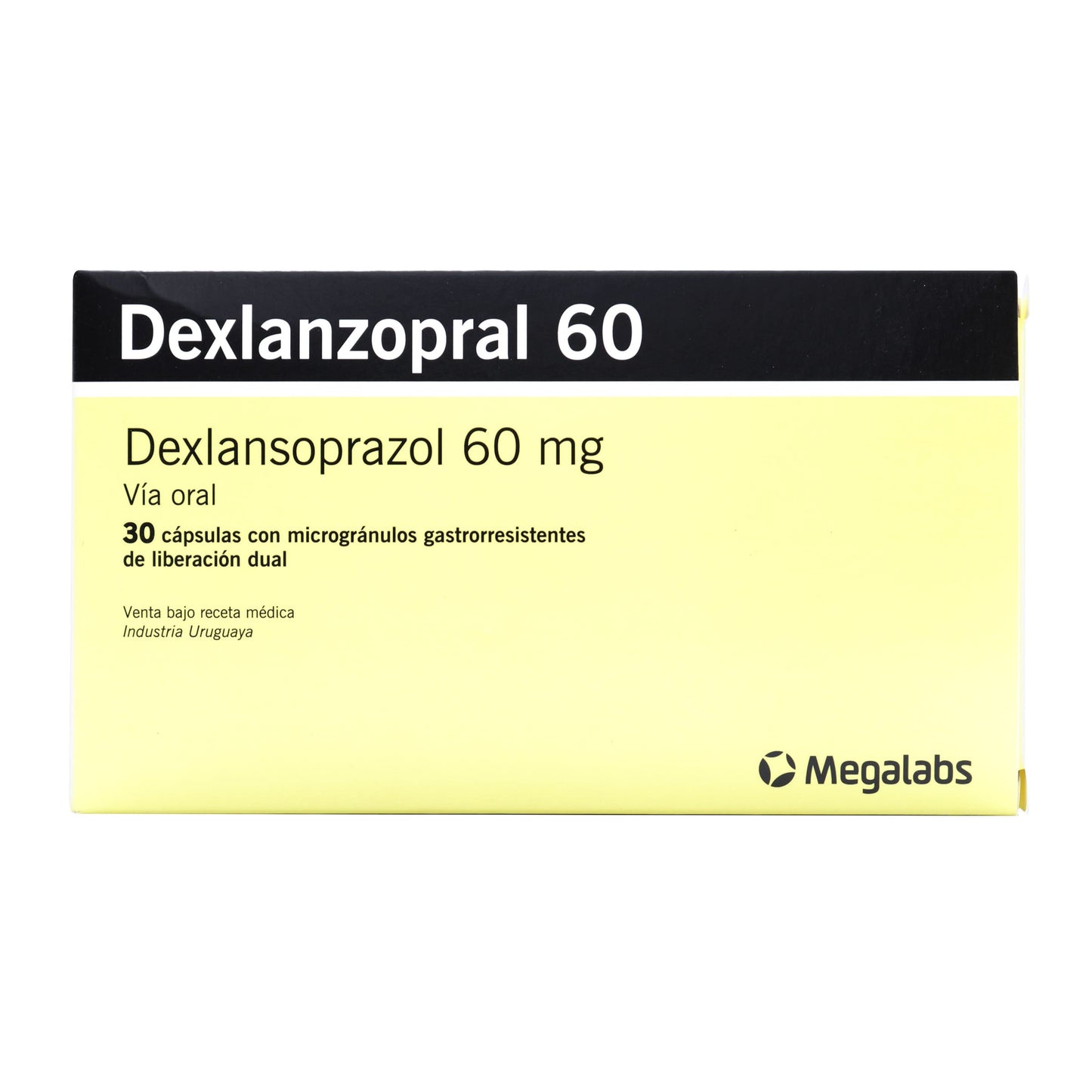 Dexlanzopral 60 mg 30 Cápsulas(3%+)(PAE)