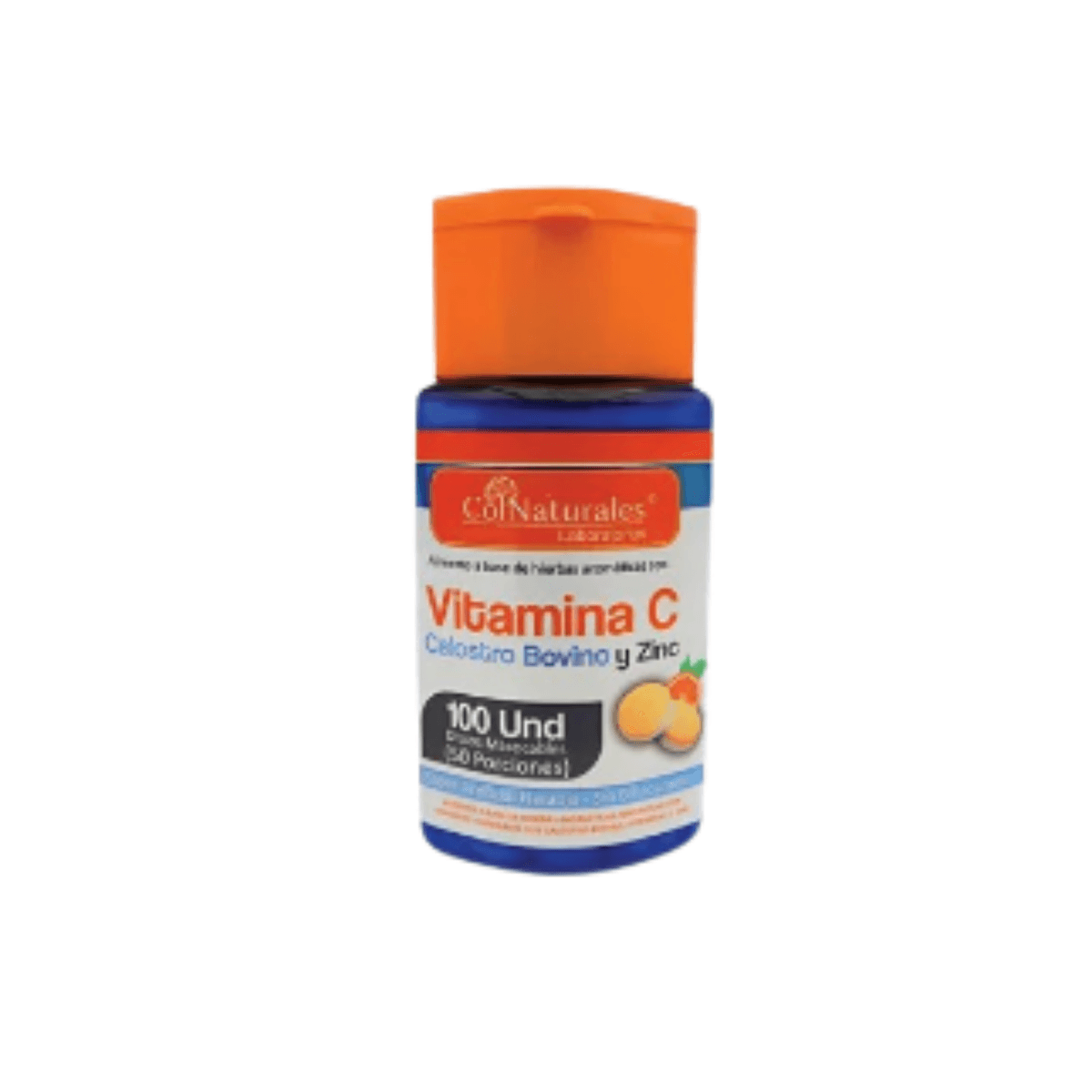 Vitamina C Calostro Y Zinc X 100 Unidades