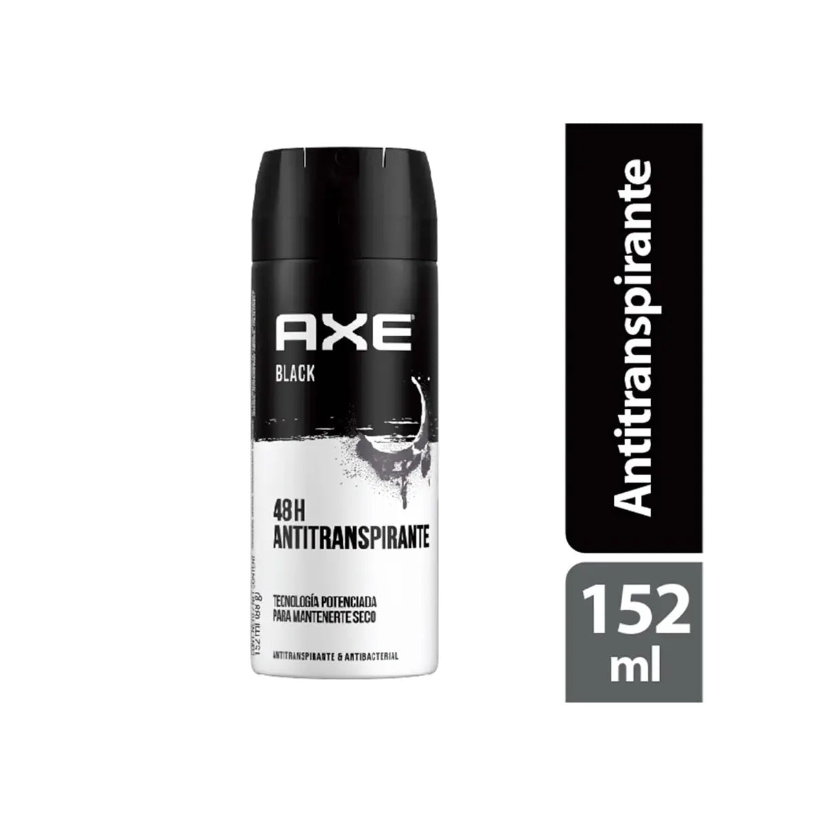 Desodorante axe Seco Spray Black 152 ml
