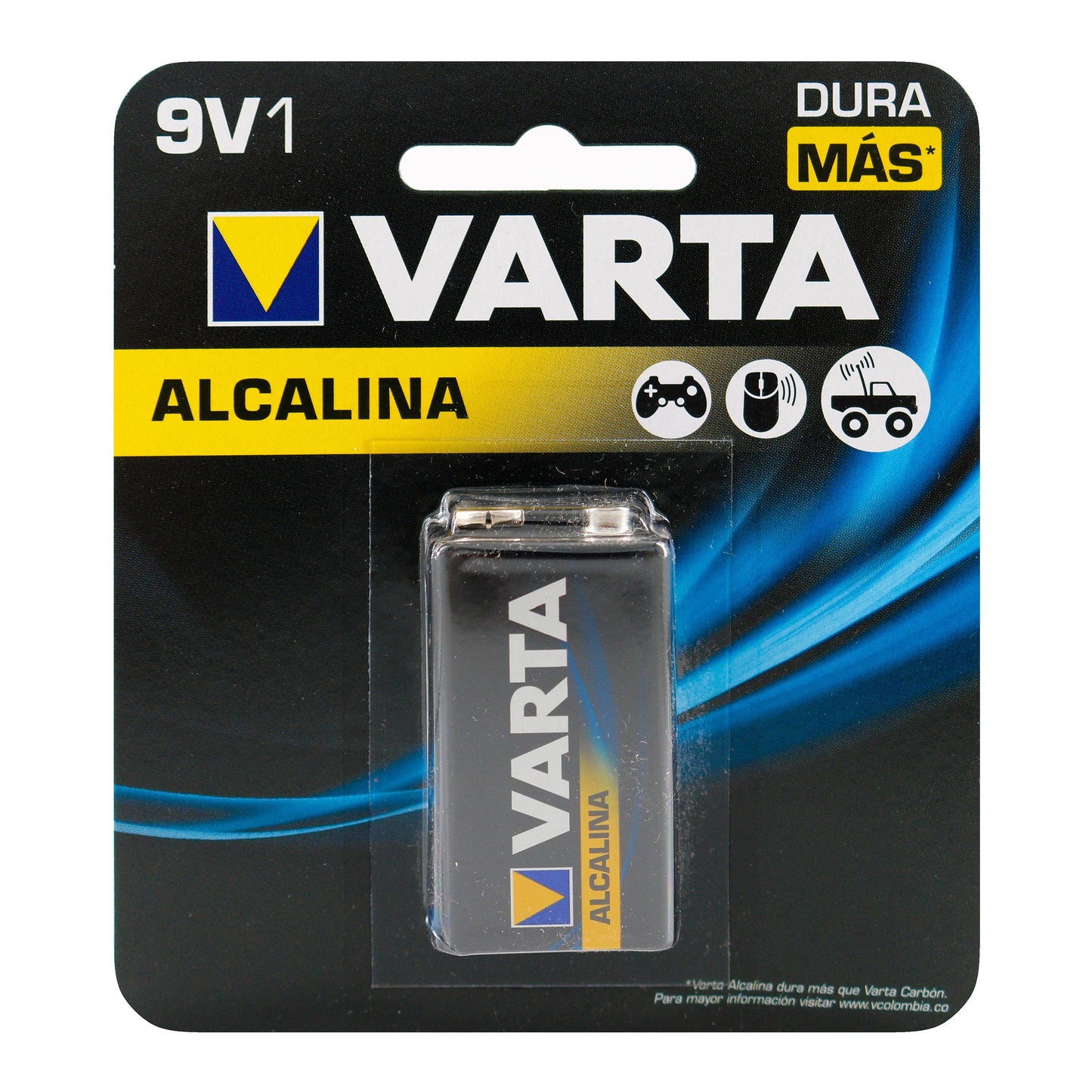 Pilas Varta Alkalina Cuadrada