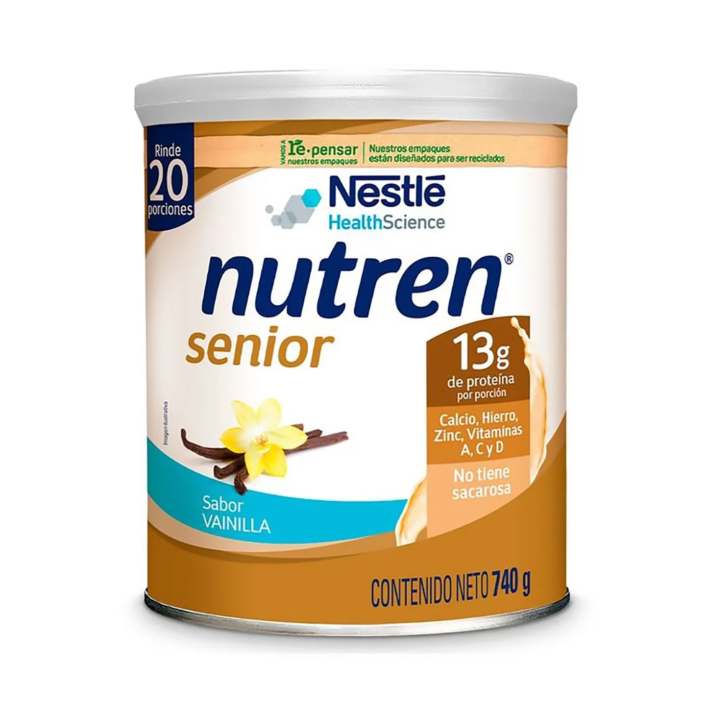 Nutritiva Senior Vainilla 740 g