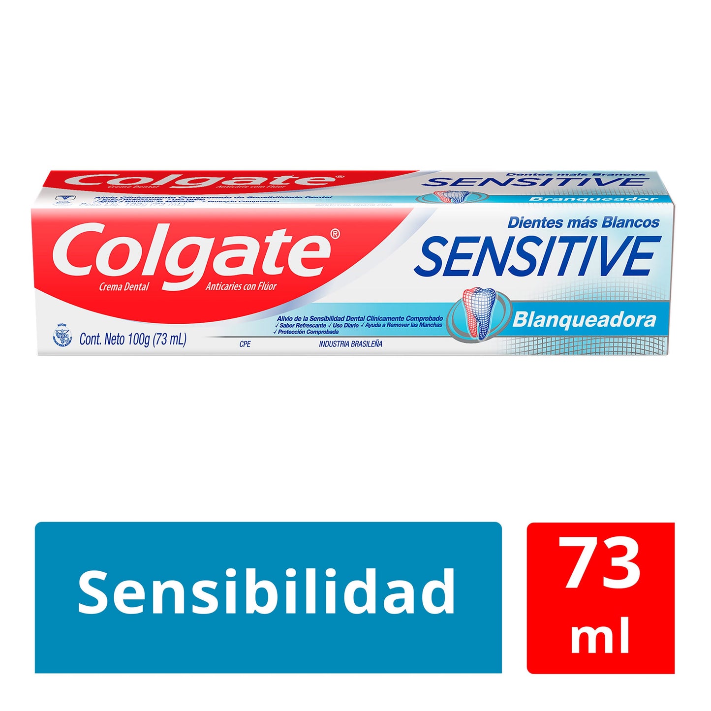 Crema.DEN.COLGATE Sensitive Blan.73ml