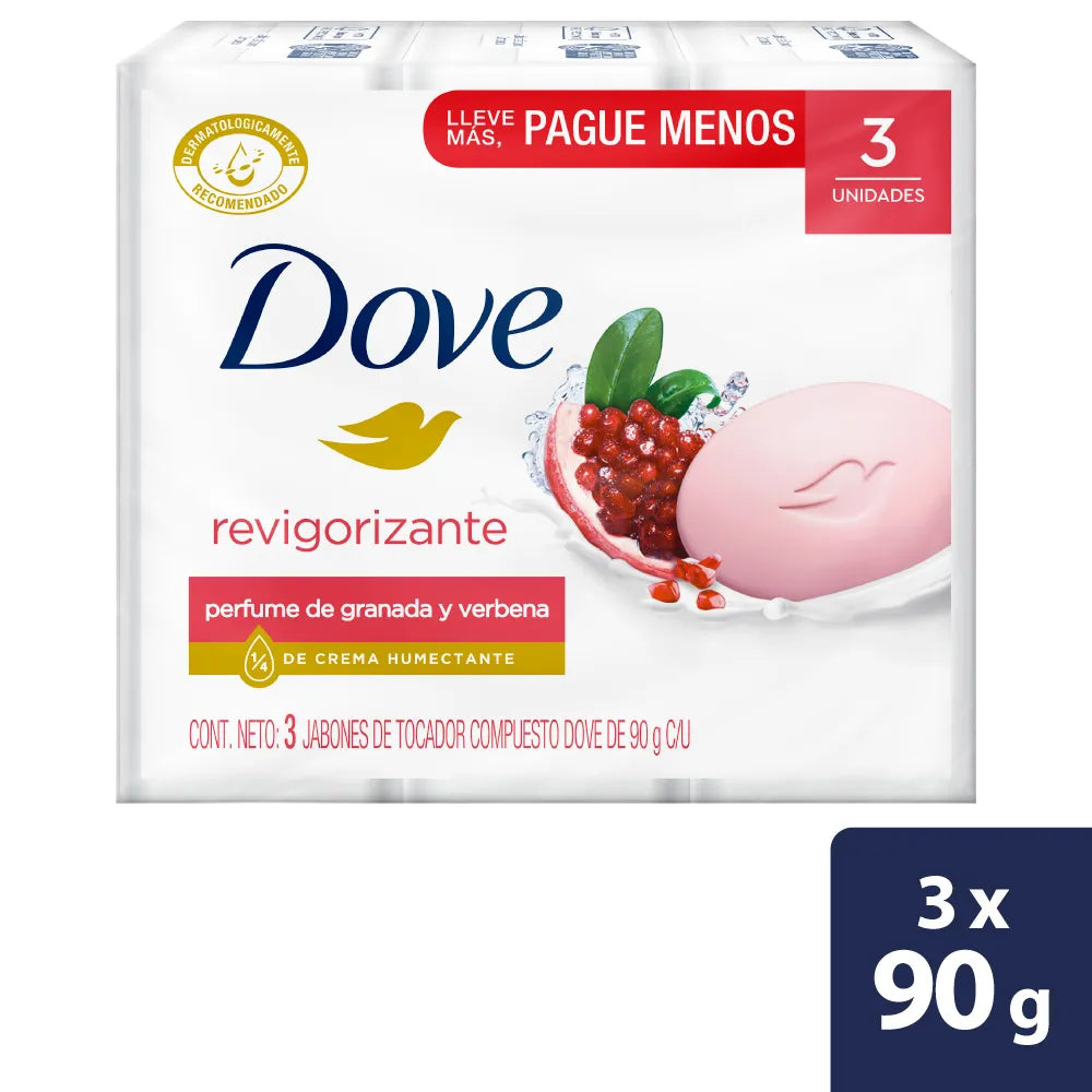 Jabón Dove grANADA Revigorizante 90 gr