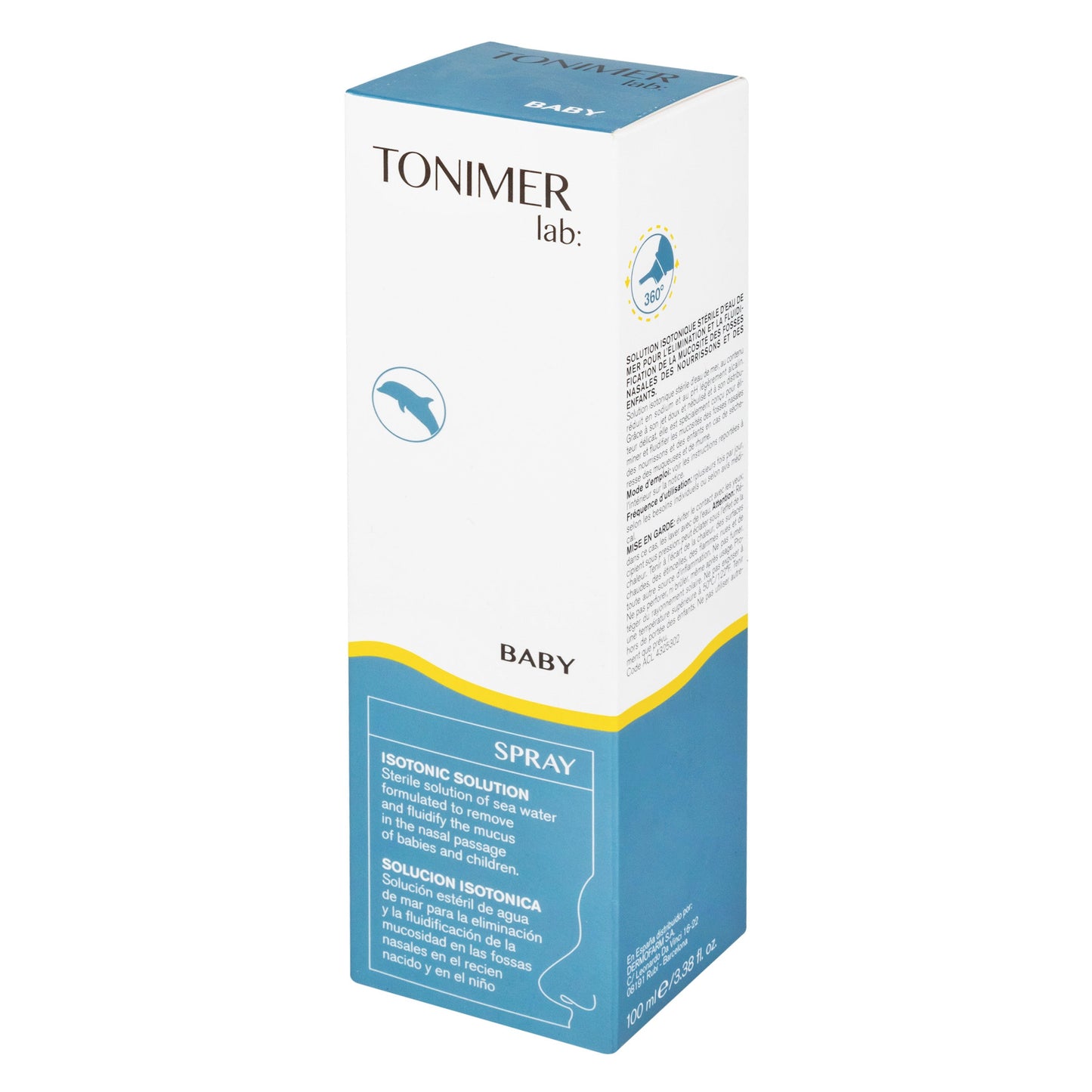 Isotonica Tonimer Lab Baby Spray 100 ml