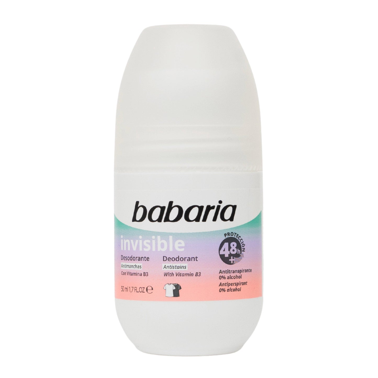 Desodorante babaria Roll-on Invisible 50 ml