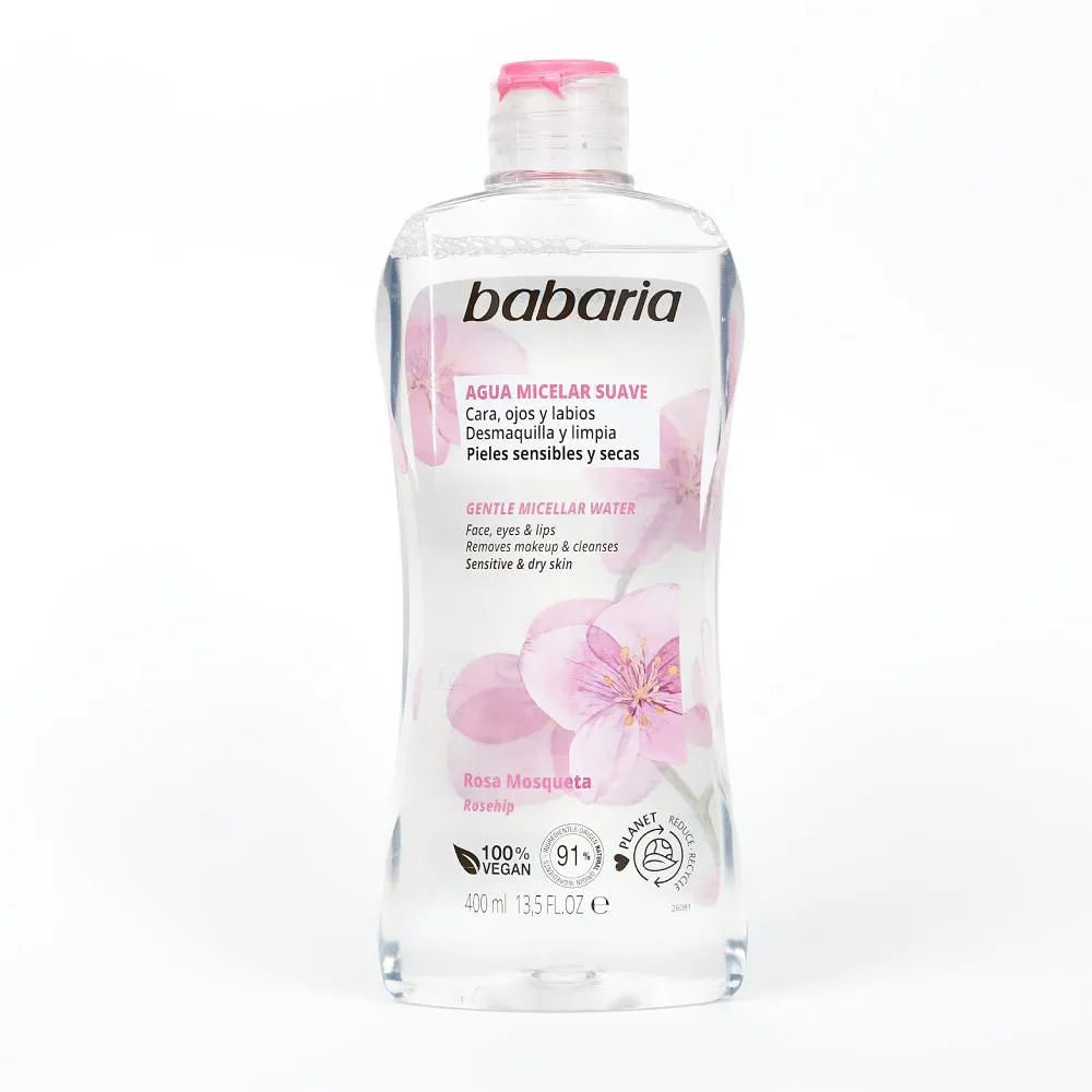 Agua Micelar Rosa Mosqueta Babaria 400ml