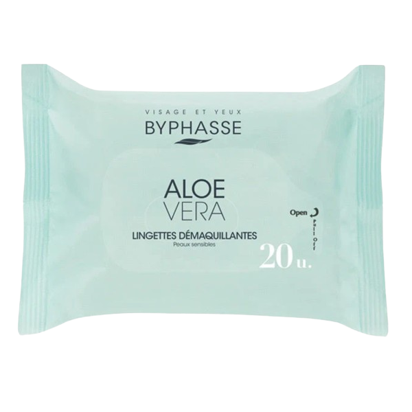 Byphasse Toallitas Desmaquillantes Aloe Vera 20 Und