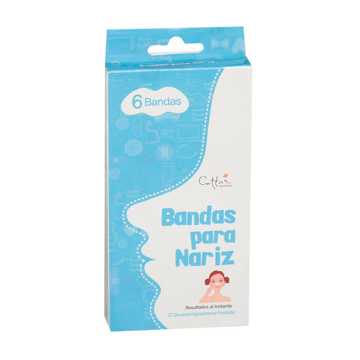 Bandas Para Nariz Cettua 6 Unidades