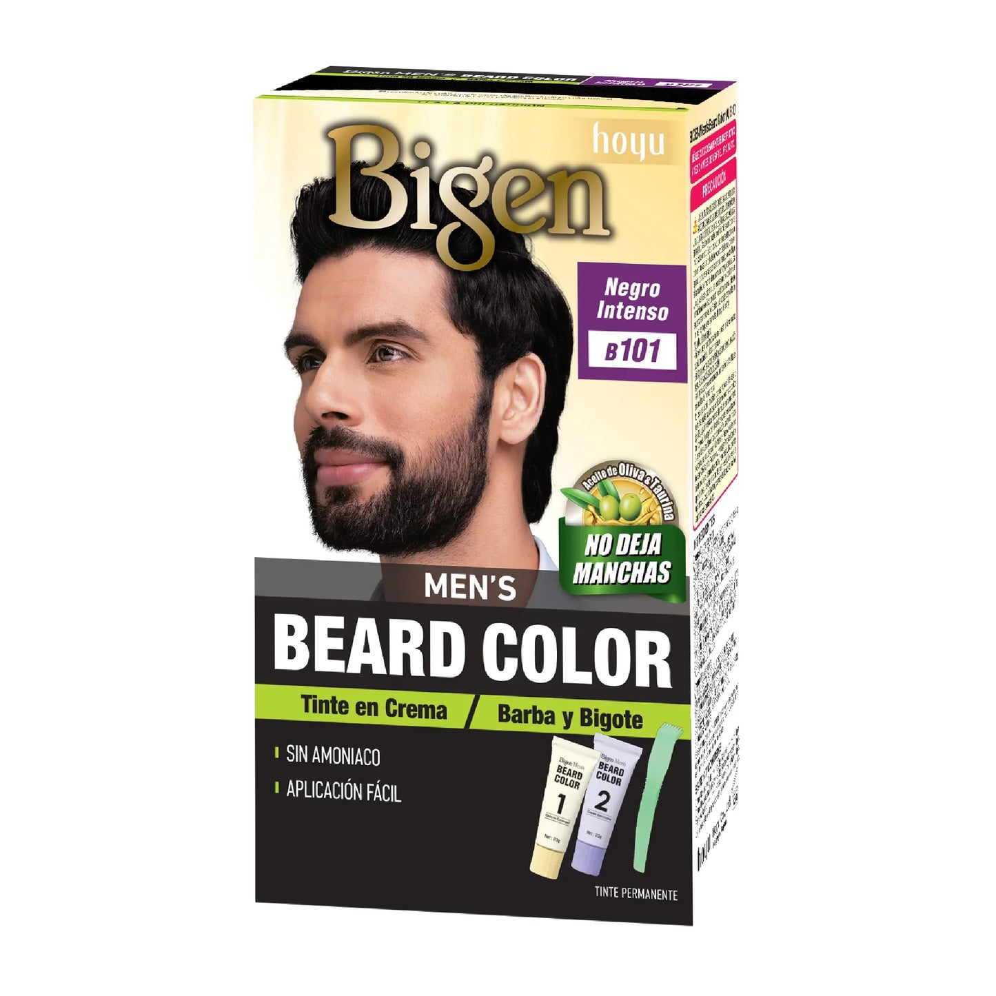 Tinte Bigen Mens Barba Negro Internacional B101