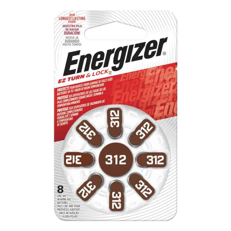Pila Energizer Az 312 Blíster X 8 Unidad