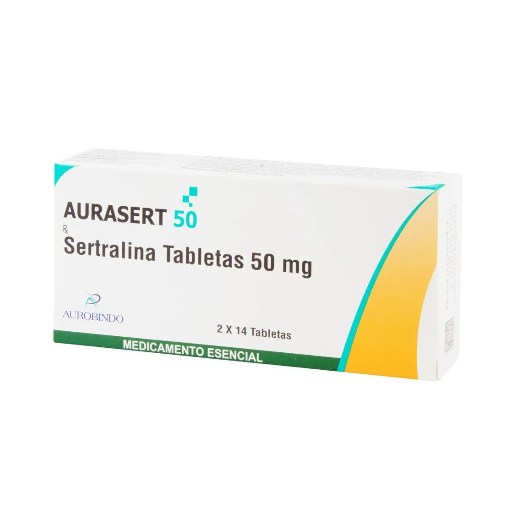 Aurasert 50 mg X 28 Tabletas