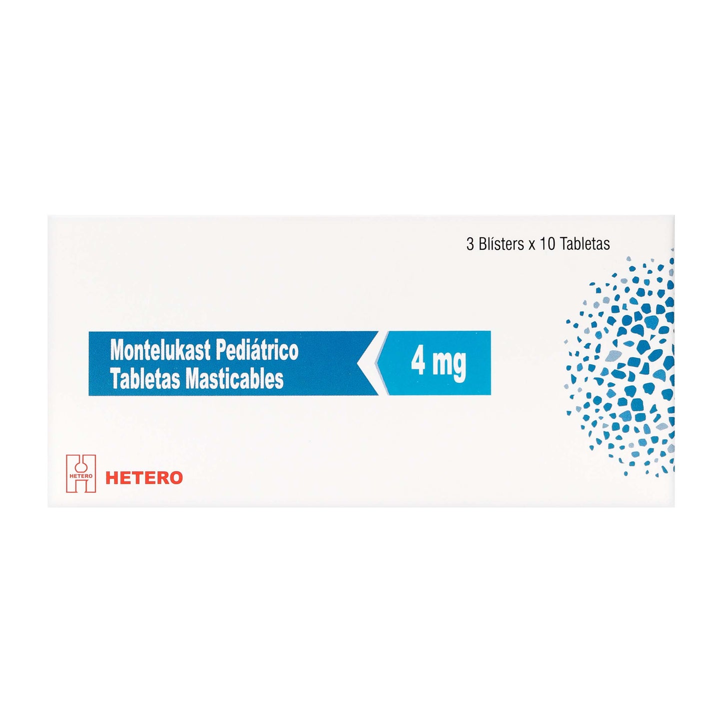 Montelukast 4 mg X 30 Tableta Hetero