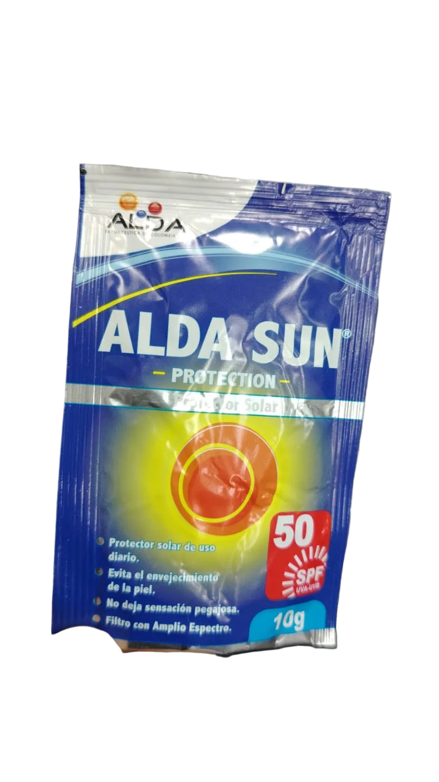 Alda Sun Protector Solar Spf 50 Sobres