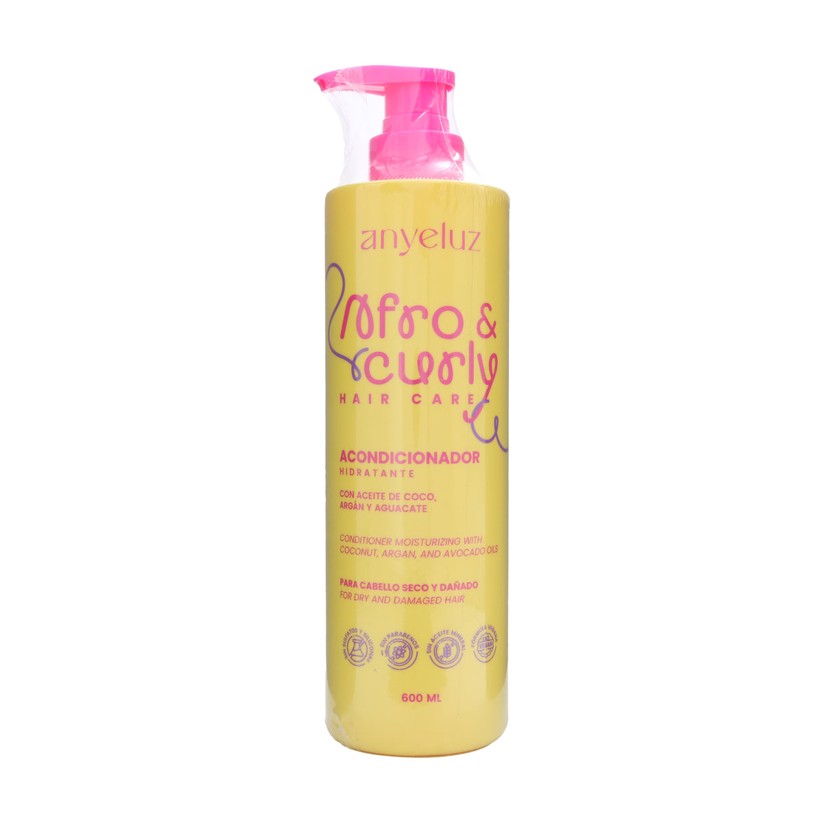 Acon. Anyeluz Hidratante Afro 600ML