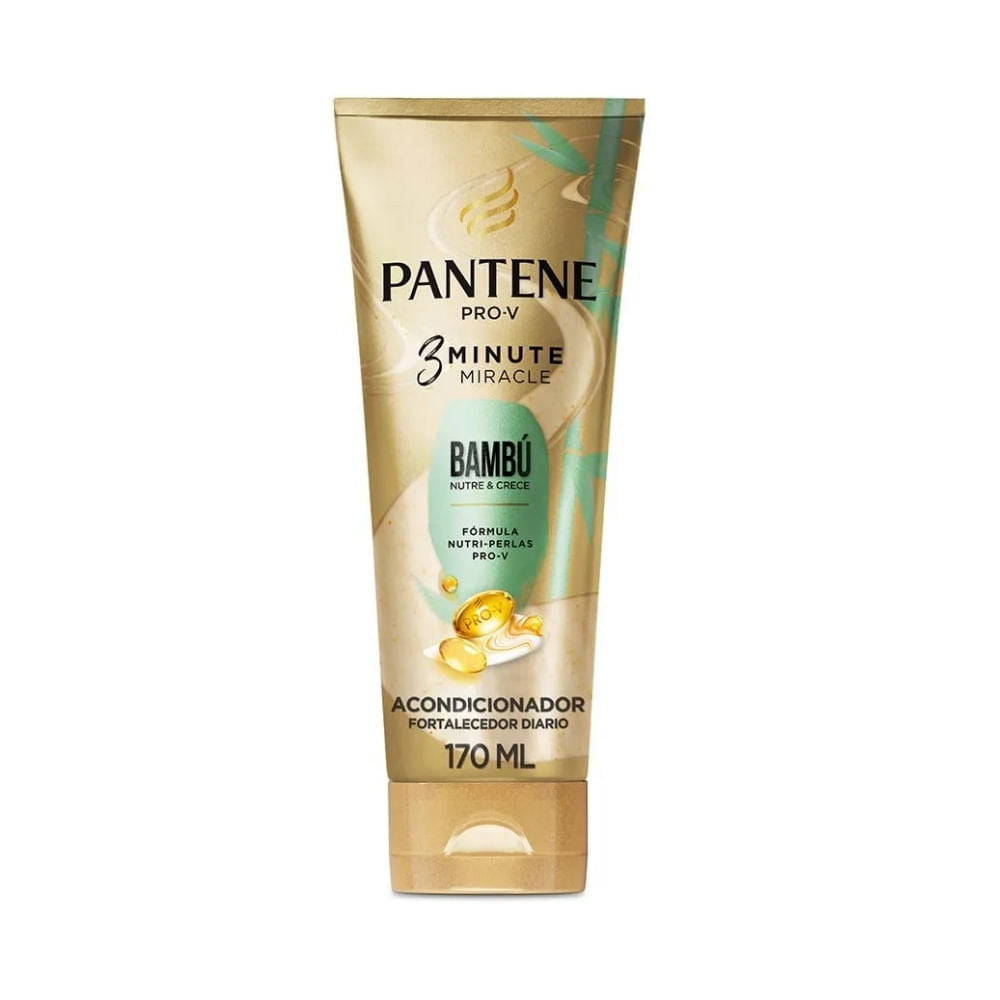 Acondicionador Pantene 3 Minutos Bambú 170 ML