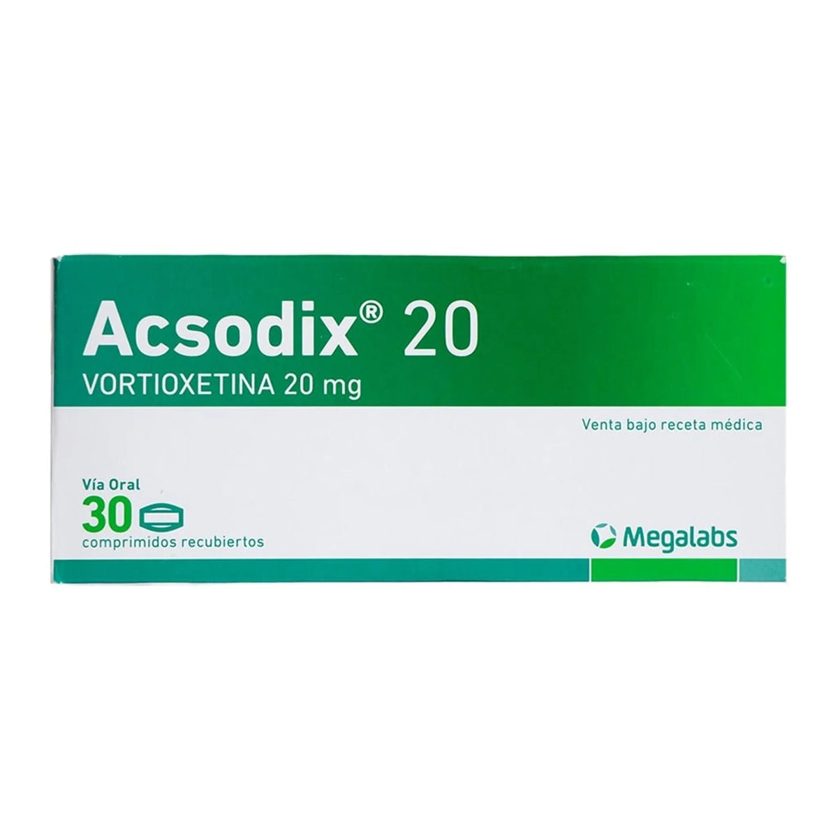 Acsodix 20 MG 30 Tbs