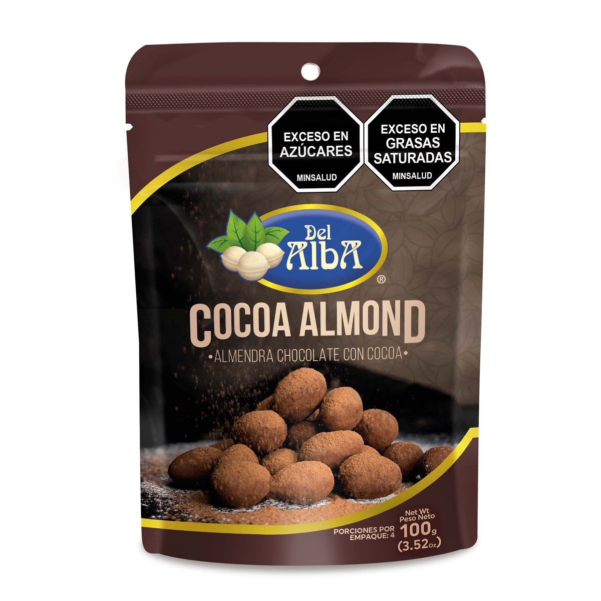 Almendra Chocolate Cocoa Del Alba 100 G