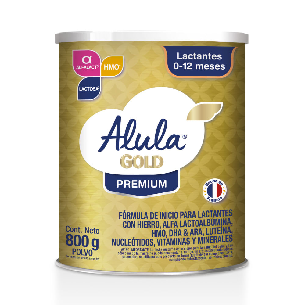 Alula Gold Lactantes Premium 800 Gr 0-12