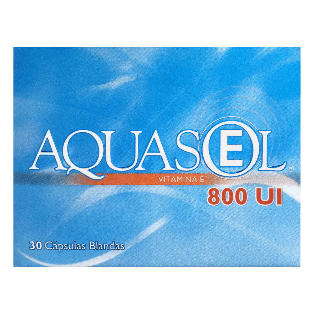 Aqquasel 800 UI Tabletas