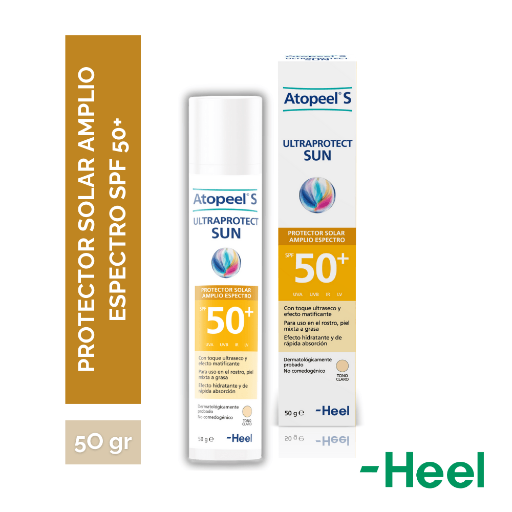 Atopeel S Ultra Prote Sun Tono Clar 50Gr