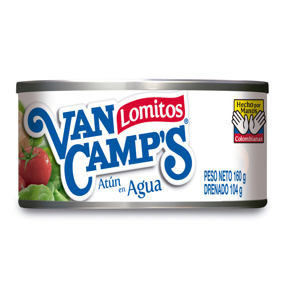 Atún Lomitos Agua Lata 160 Gramos