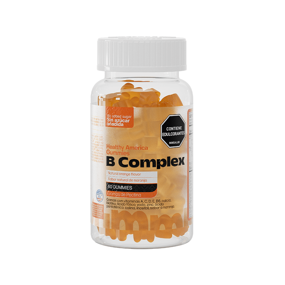 B-Complex Naranja 60 Gomas