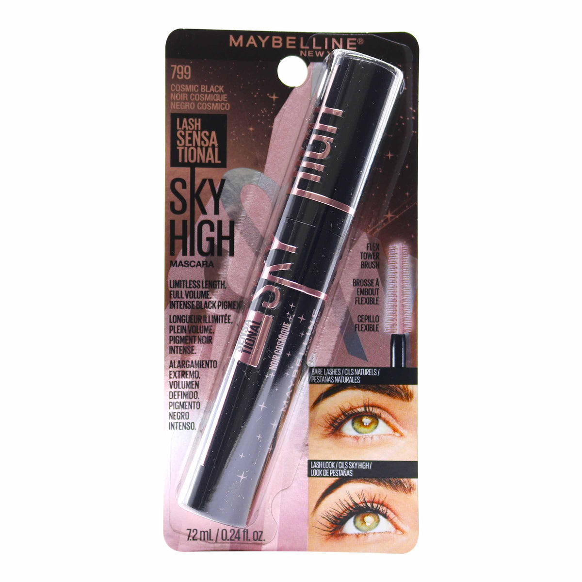 Pestañina Maybelline Sky High Cosmic Black