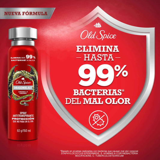 DTE OLD SPICE SPRAY DRAGONBLAST 93GR