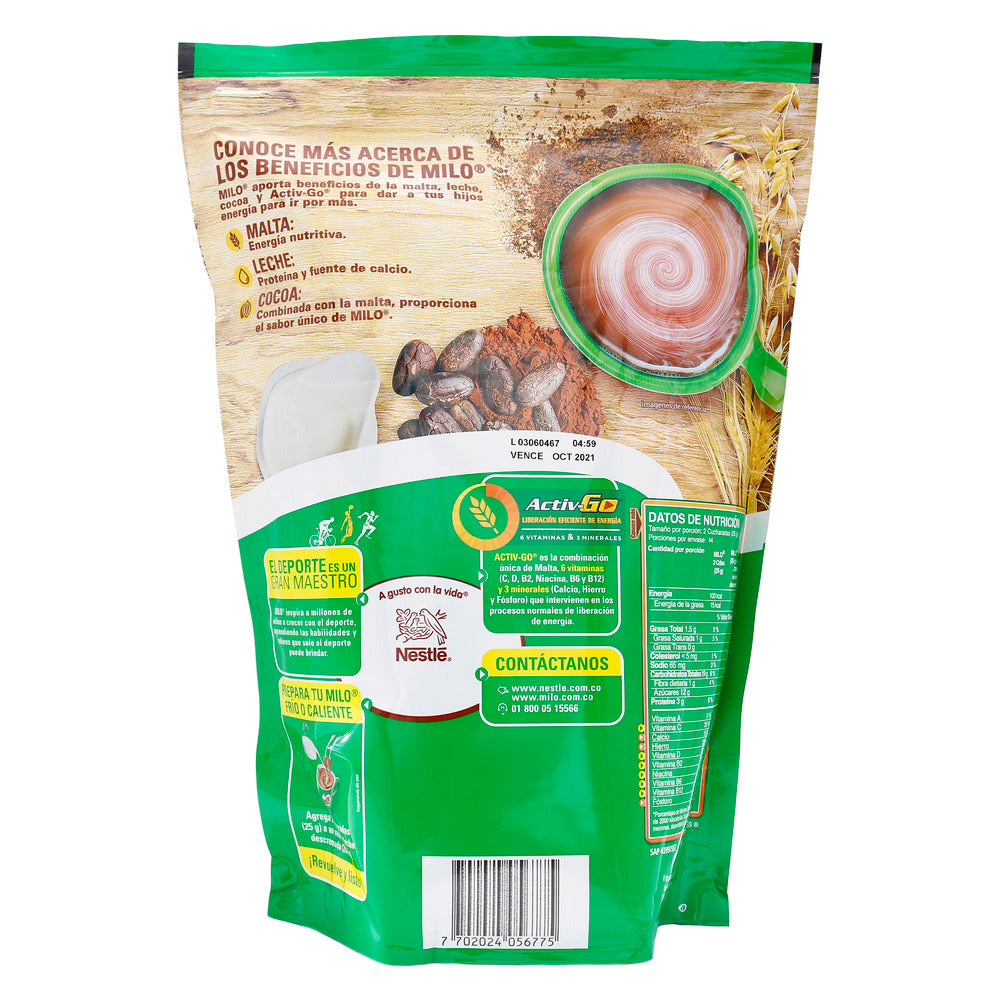 Milo Activ-Go Econopack 1100 Gramos