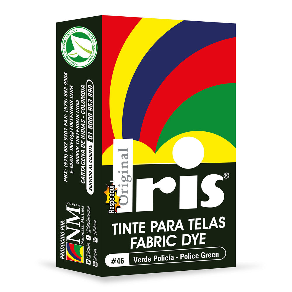 Tinte Iris 46 Verde Policía 9 gramos