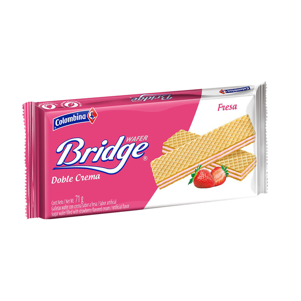 Galleta Wafer Bridge Fresa 71 gr